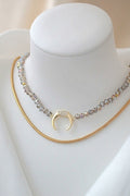 18 Karats Chrome Austrian Crystals Choke